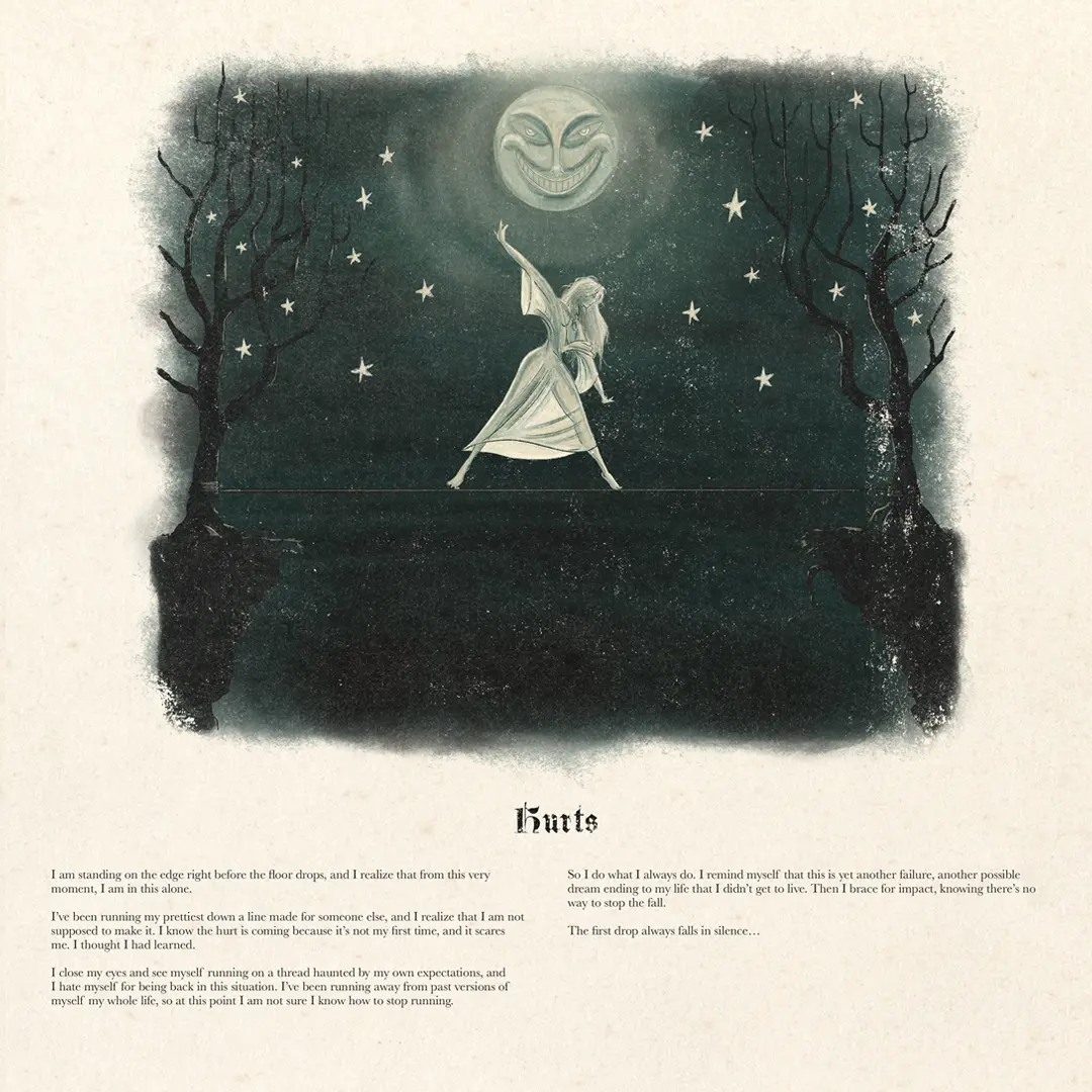Booklet spread — Hurts